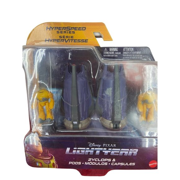 Disney Pixar Buzz Lightyear - Zyclops & Pods Hyperspeed Series - Mattel -‎ NEW - Picture 1 of 8